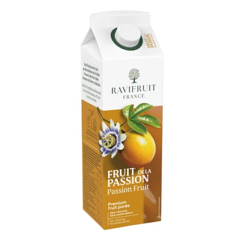 Ravifruit Passion Fruit Puree - 1kg carton